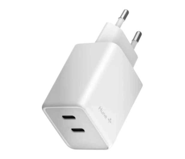 Hune Ładowarka sieciowa GaN 45W 2x USB-C+USB-A Forest Green - 1370705 - zdjęcie 2
